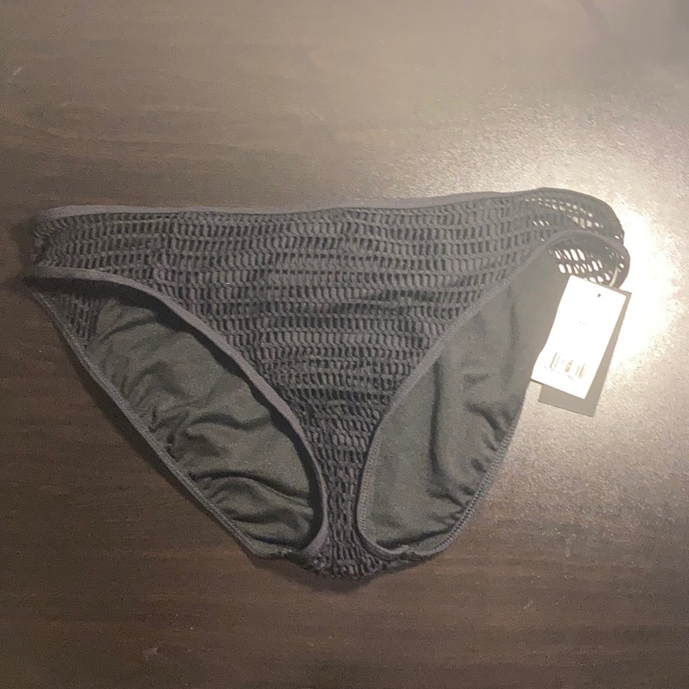 Kenneth Cole New York Wrapped In Love Solid Hipster Bikini Bottom Swimsuit
